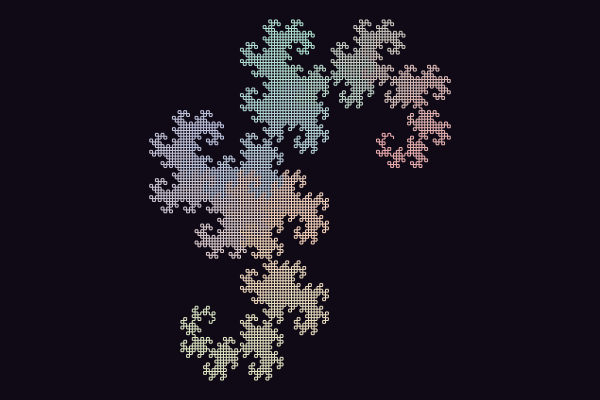 Dragon Curve — Gradient