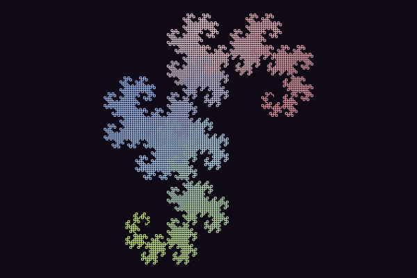 Dragon Curve — Gradient