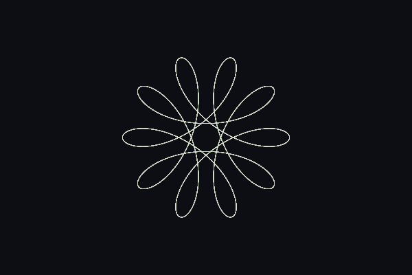 Guilloche Rosette